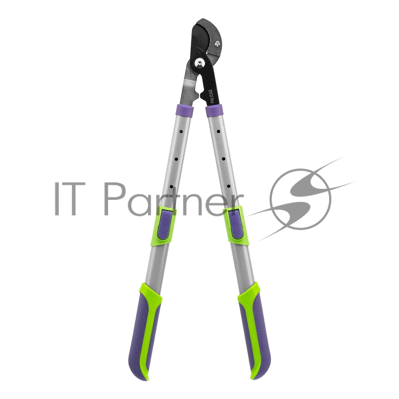 Сучкорез с наковальней, 540-705 мм, телескопические стальные обрезиненные рукоятки// Palisad