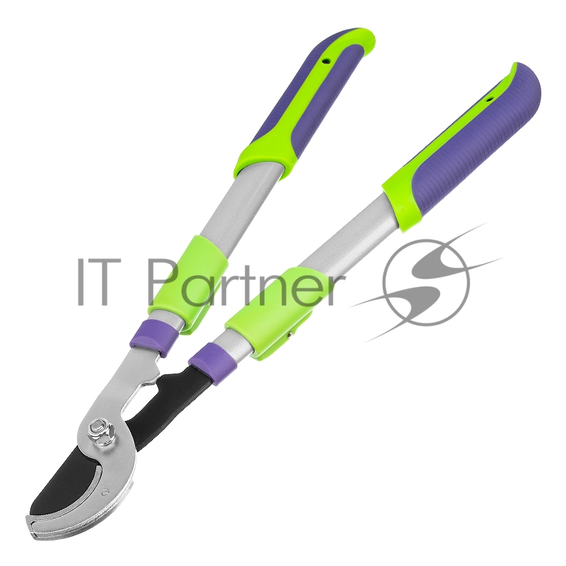 Сучкорез с наковальней, 540-705 мм, телескопические стальные обрезиненные рукоятки// Palisad