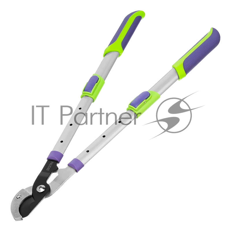 Сучкорез с наковальней, 540-705 мм, телескопические стальные обрезиненные рукоятки// Palisad