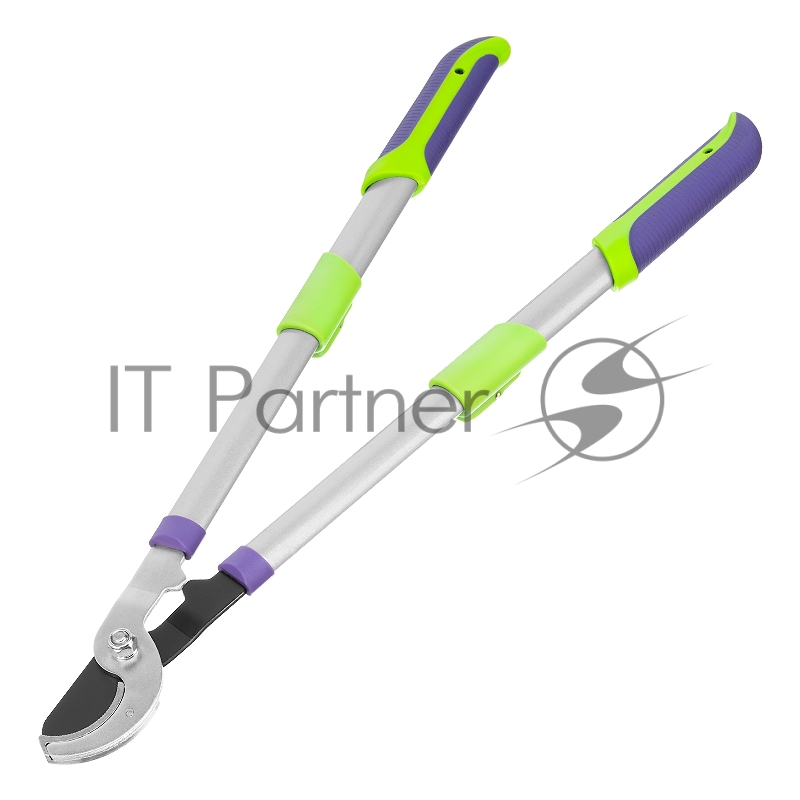 Сучкорез с наковальней, 540-705 мм, телескопические стальные обрезиненные рукоятки// Palisad