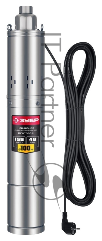 Насос скважинный Зубр НСВ-100-155 1300Вт 2880л/час