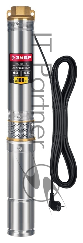 Насос скважинный Зубр НСЦ-100-40 550Вт 3300л/час