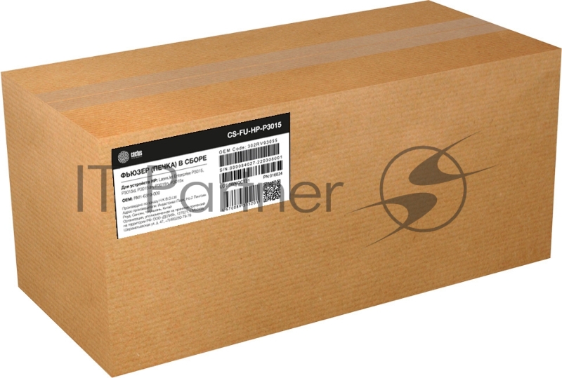 Печка в сборе Cactus CS-FU-HP-P3015 (RM1-6319-000-reman) для HP LJ Enterprise P3015, P3015d, P3015dn, P3015n, P3015x