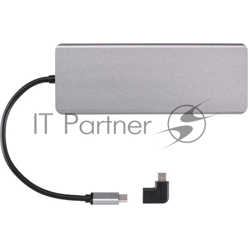 Usb концентратор TypeC -->(2HDMI+DP)4K*60Hz+3USB3.0+T