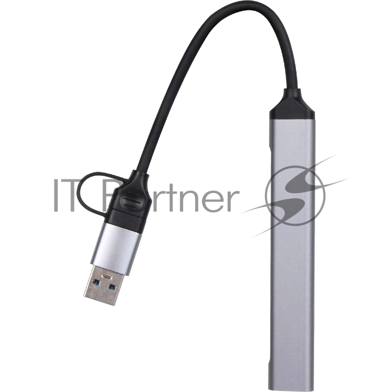 USB концентратор TypeC+adapter-->USB3.0+2USB2,0 VCOM