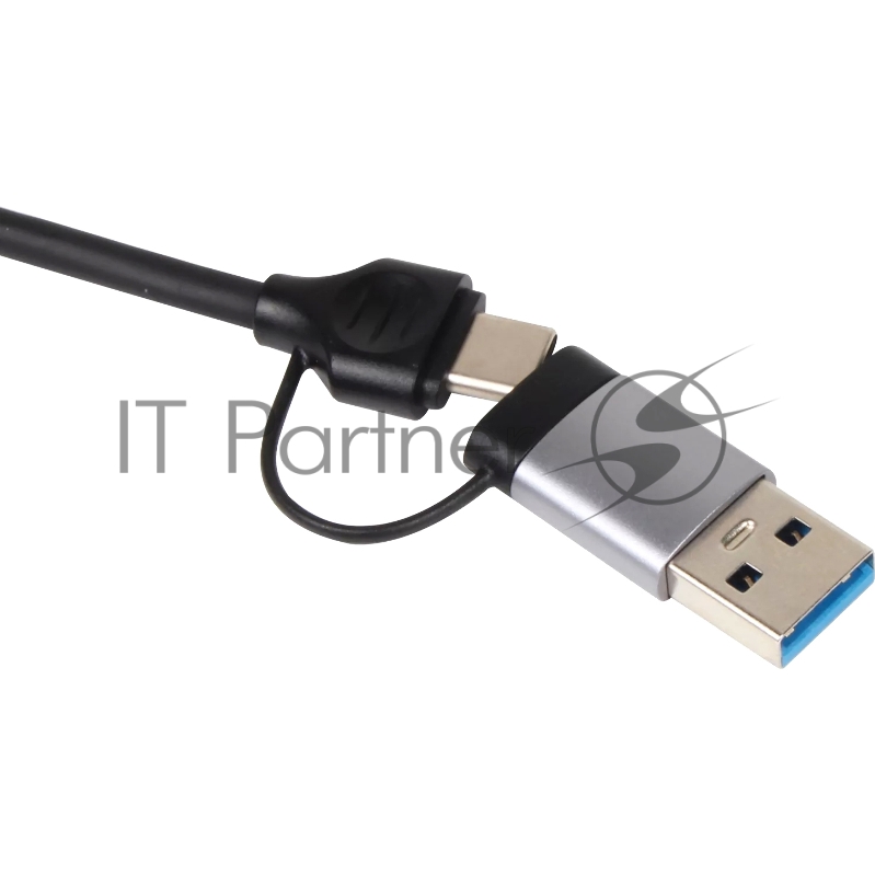 USB концентратор TypeC+adapter-->USB3.0+2USB2,0 VCOM