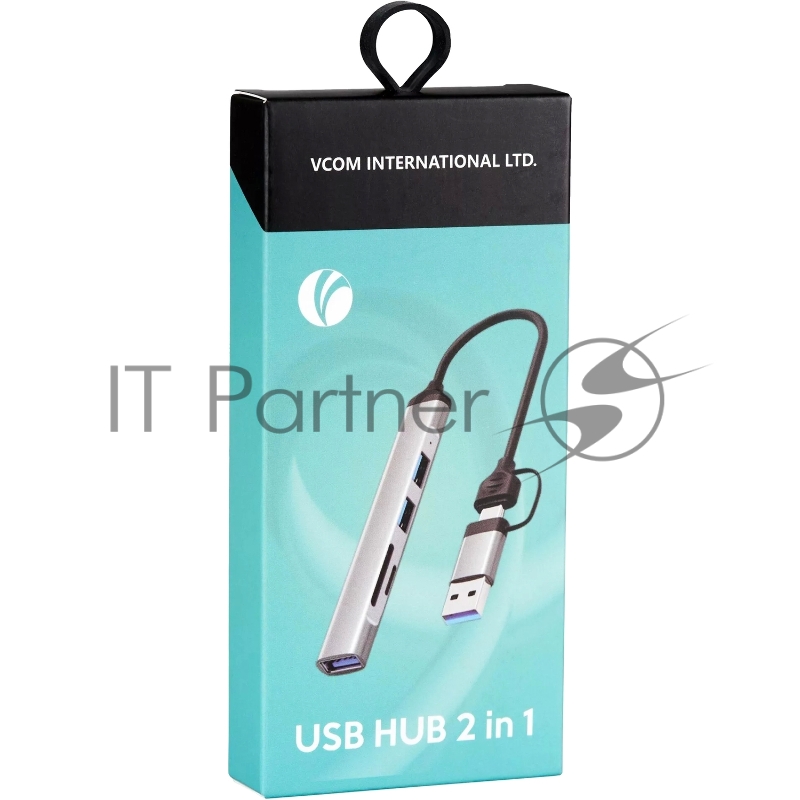 USB концентратор TypeC+adapter-->USB3.0+2USB2,0 VCOM