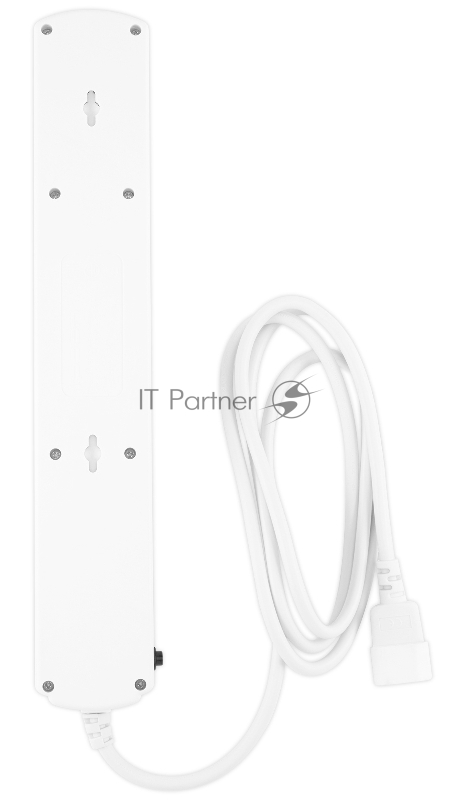 Сетевой фильтр Ippon BK-6-UPS-1.8-10-W 1.8м (6 розеток) белый (коробка)