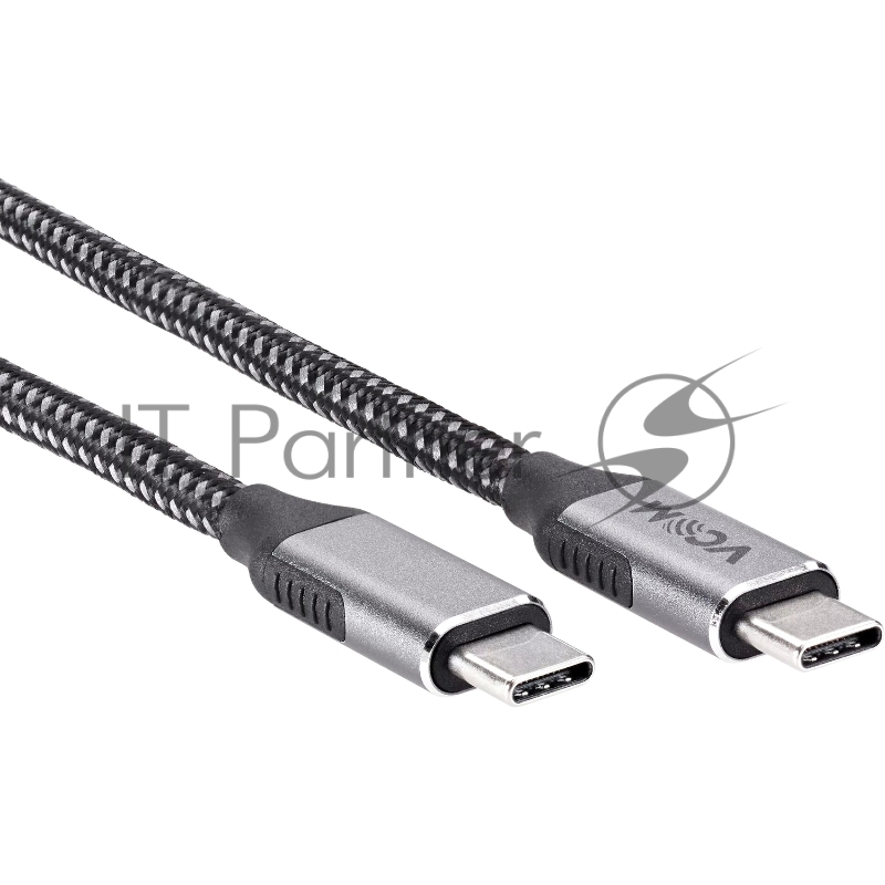 Кабель USB3.2 Gen2X2, CM->CM, 20Gbs, 100WT, 4KX60Hz, All shell, 1.8m VCOM <CU420M-1.8M>