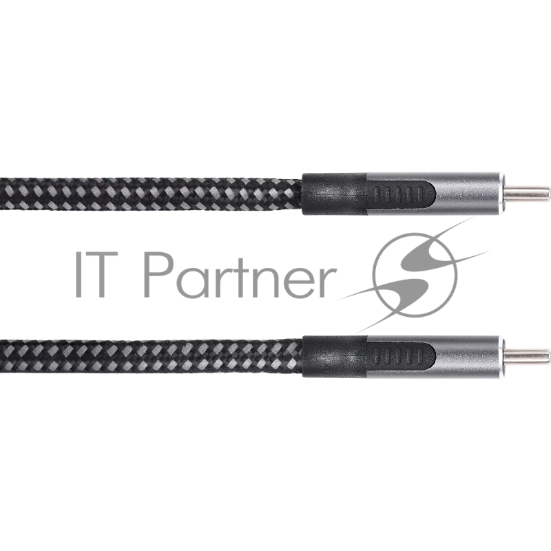 Кабель USB3.2 Gen2X2, CM->CM, 20Gbs, 100WT, 4KX60Hz, All shell, 1.8m VCOM <CU420M-1.8M>