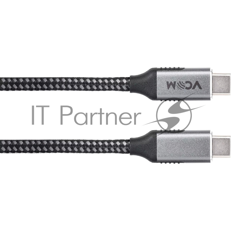 Кабель USB3.2 Gen2X2, CM->CM, 20Gbs, 100WT, 4KX60Hz, All shell, 1.8m VCOM <CU420M-1.8M>