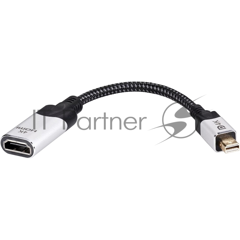 Адаптер miniDisplayPort(M) ---> HDMI(F) 0.15m 4K@60Hz VCOM <CG616M-0.15>
