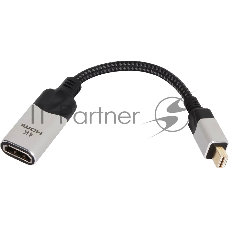 Адаптер miniDisplayPort(M) ---> HDMI(F) 0.15m 4K@60Hz VCOM <CG616M-0.15>