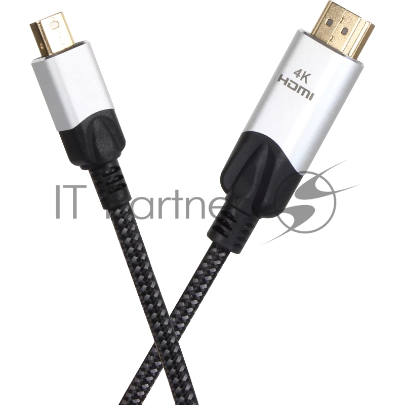 Кабель-переходник miniDisplayPort M-> HDMI M 4K@60Hz 1.8m VCOM