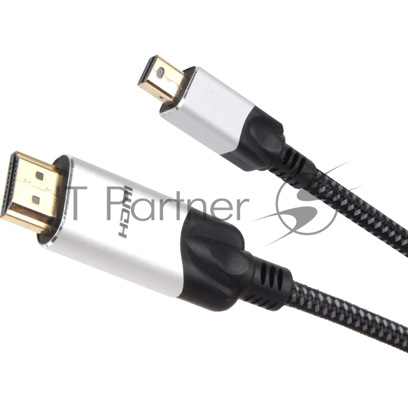 Кабель-переходник miniDisplayPort M-> HDMI M 4K@60Hz 1.8m VCOM