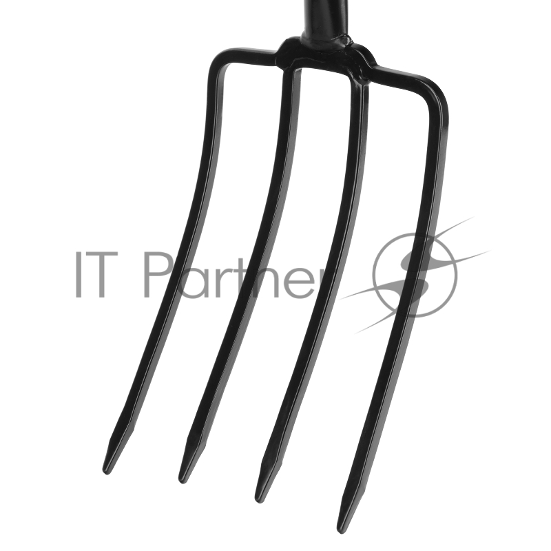 Вилы 4-х рогие, садово-огородные, 180х280х1200 мм, цельнометаллические, кованые, LUXE// Palisad