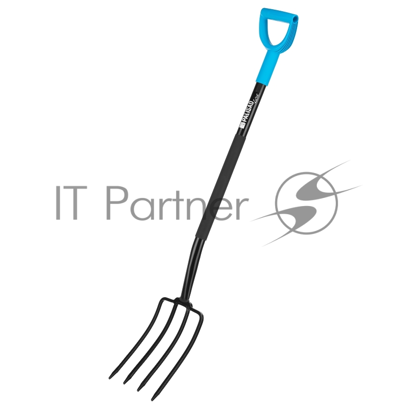 Вилы 4-х рогие, садово-огородные, 180х280х1200 мм, цельнометаллические, кованые, LUXE// Palisad