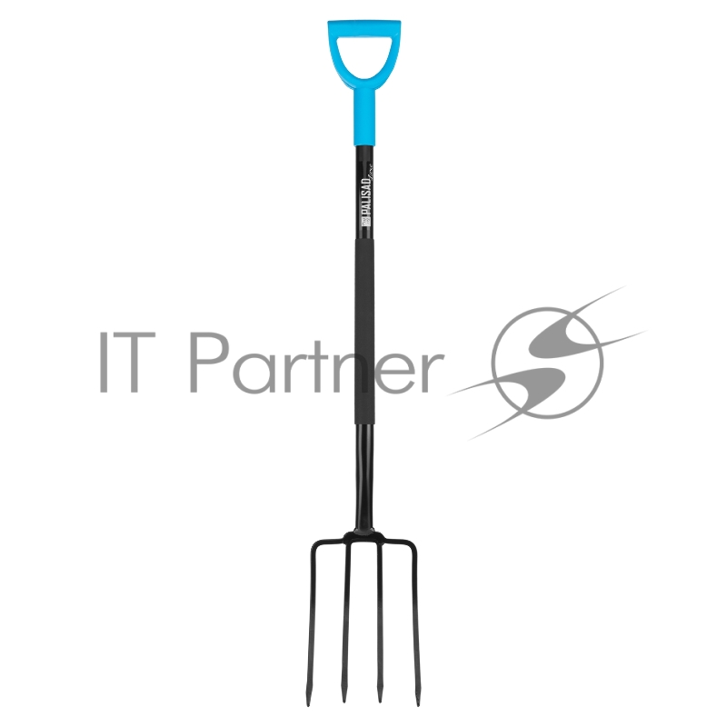 Вилы 4-х рогие, садово-огородные, 180х280х1200 мм, цельнометаллические, кованые, LUXE// Palisad