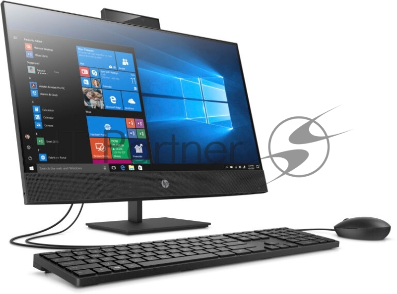 Моноблок/ HP ProOne 440 G6 AiO 23.8(1920x1080 IPS)/Intel Core i7 10700T(2Ghz)/8192Mb/512SSDGb/D 1y/Win11Pro + Adjustable Stand, 320K kbd / Opt Mouse, MCR, HDMI Port, Italian layout, ПИ