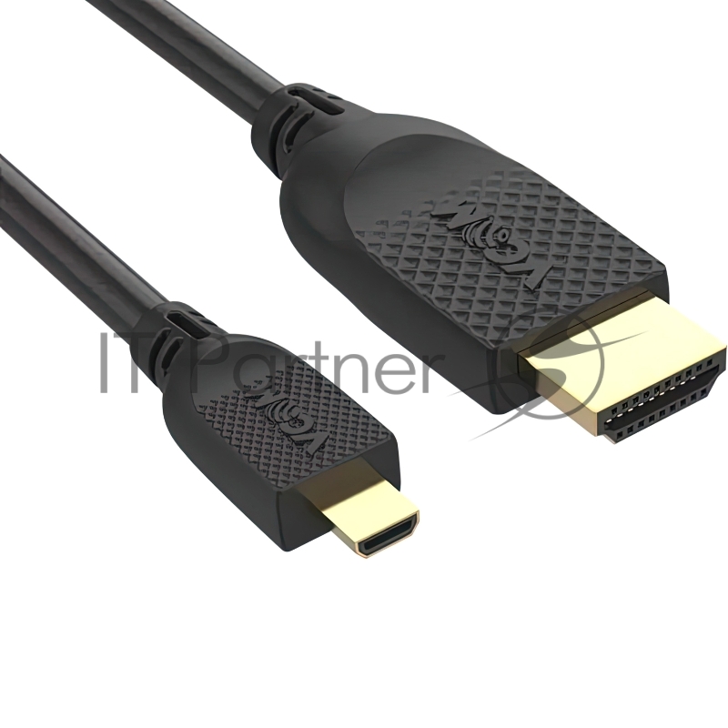 Кабель HDMI-19M --MicroHDMI-19M ver 2.0 1m VCOM <CG587-1M>