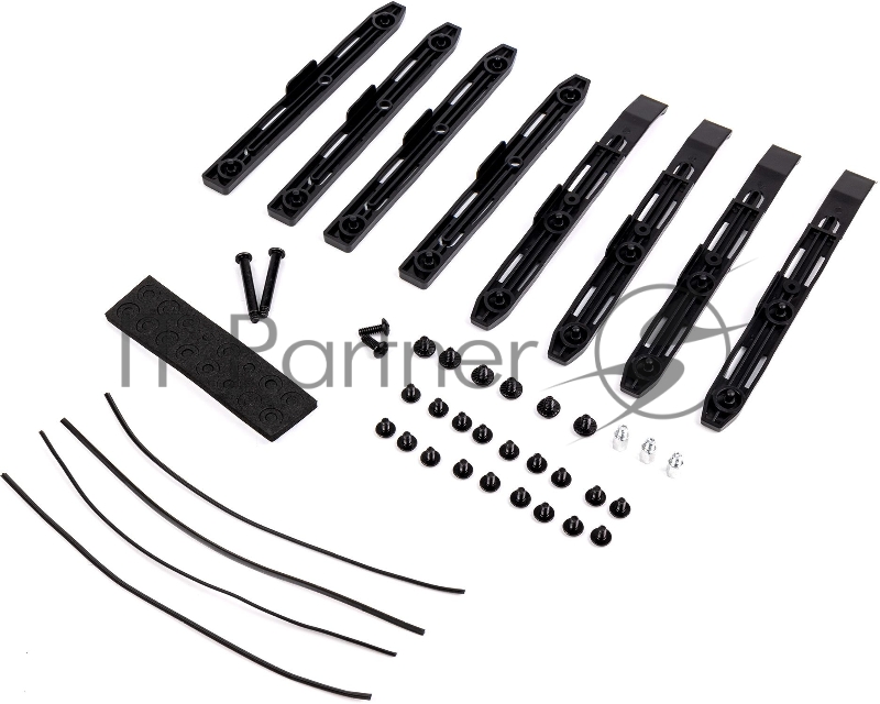 Корпус Hiper Combat черный без БП ATX 3x120mm 1xUSB2.0 1xUSB3.0 audio bott PSU