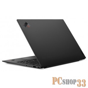 Ноутбук ThinkPad Ultrabook X1 Carbon G9 T 14 WUXGA (1920x1200) AG, i7-1165G7, 16GB RAM, 512GB SSD M.2, Intel Iris Xe, WiFi 6, BT, FPR, TPM2, 4cell 57Wh, IR Cam, 65W USB-C, Win 10 P64 RUS, 1 y