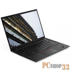 Ноутбук ThinkPad Ultrabook X1 Carbon G9 T 14 WUXGA (1920x1200) AG, i7-1165G7, 16GB RAM, 512GB SSD M.2, Intel Iris Xe, WiFi 6, BT, FPR, TPM2, 4cell 57Wh, IR Cam, 65W USB-C, Win 10 P64 RUS, 1 y