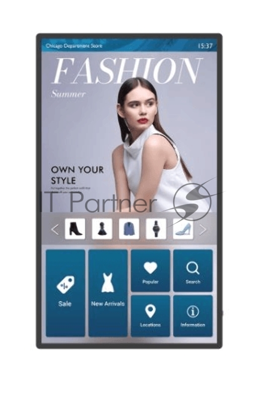 Коммерческий дисплей LCD 55 INCH DIGITAL SIGNAGE IL5501 BLACK