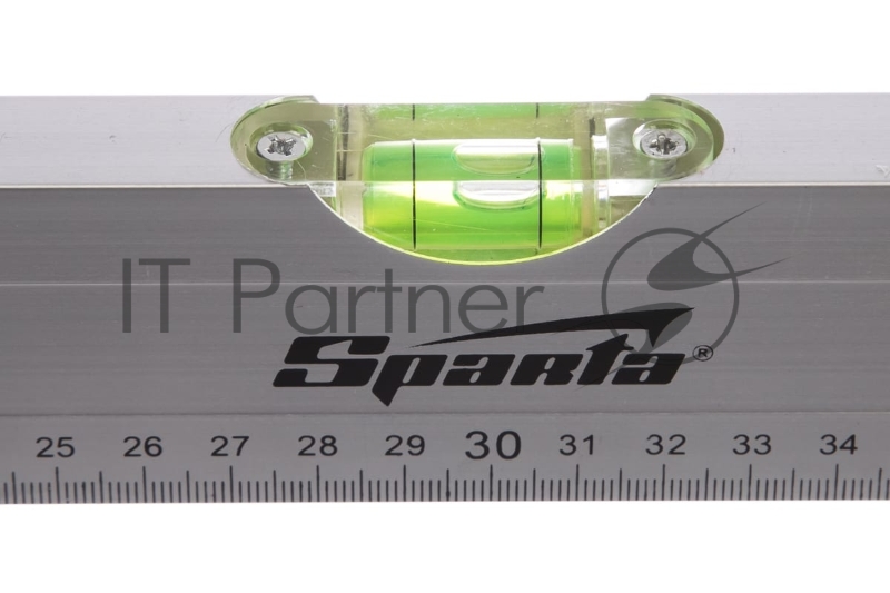 Уровень алюминиевый, 600 мм, 2 глазка, линейка// Sparta