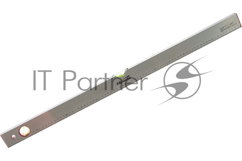 Уровень алюминиевый, 800 мм, 2 глазка, линейка// Sparta