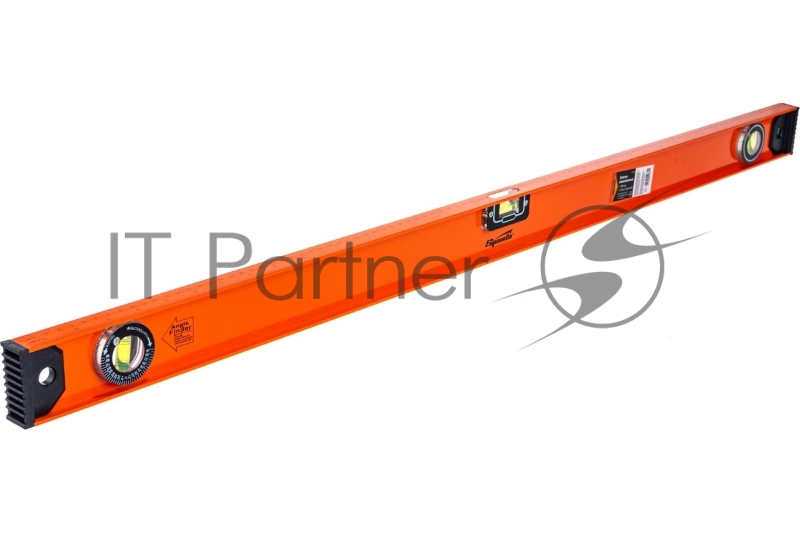 Уровень алюминиевый Рельс, 1000 мм, 3 глазка (1 поворотный)// Sparta