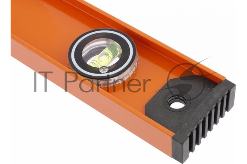 Уровень алюминиевый Рельс, 600 мм, 3 глазка (1 поворотный)// Sparta