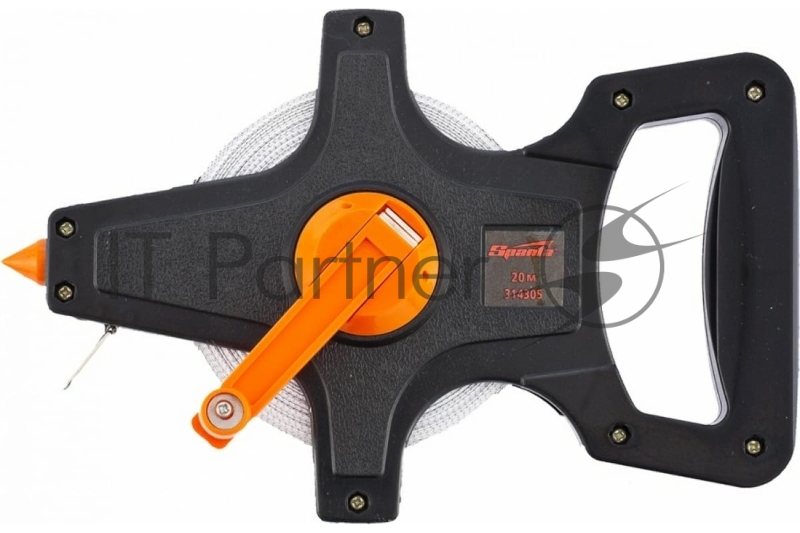 Рулетка геодезическая, 20 м х 12,5 мм, лента ПВХ, открытый корпус// Sparta