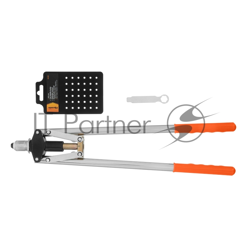 Заклепочник, 450 мм, двуручный, усиленный, заклепки 3,2-4,0-4,8 мм// Sparta