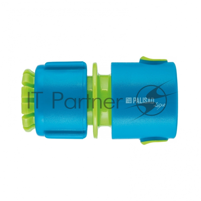 Соединитель пластмассовый быстросъемный для шланга 1/2, LUXE// Palisad