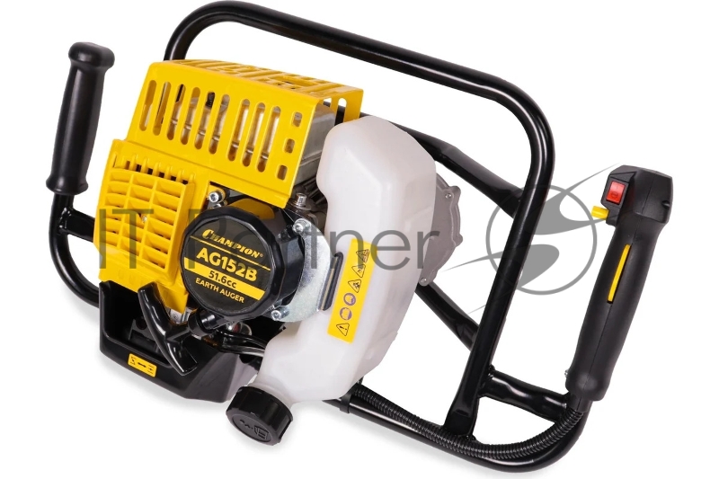 Мотобур CHAMPION AG152B {1,46кВт 51,6см? 9,2кг без шнека}