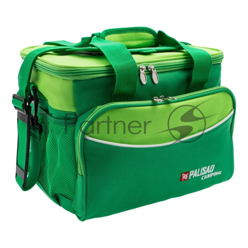 Сумка-холодильник 32x25x24 см, с двумя охлаждающими блоками, Camping// Palisad