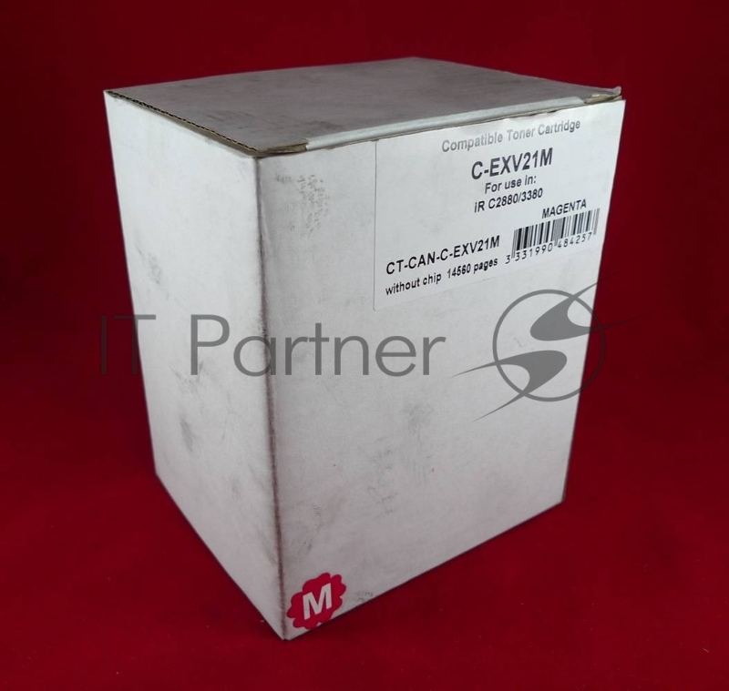 Тонер-картридж Canon iR C2880/3380 C-EXV21/GPR-23/NPG-35 magenta (туба 260г) JPN