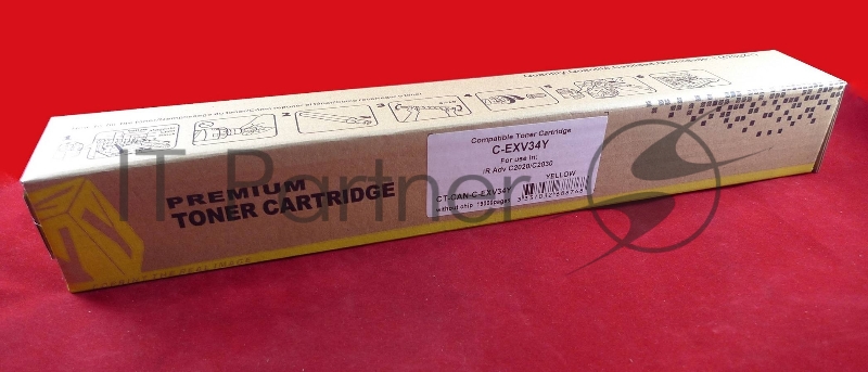 Тонер-картридж Canon iR Adv C2020/C2030 C-EXV34/GPR-36/NPG-52 yellow (туба 260г) JPN