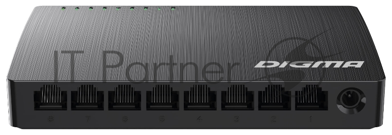 Коммутатор Digma DSW-108GE 8G неуправляемый
