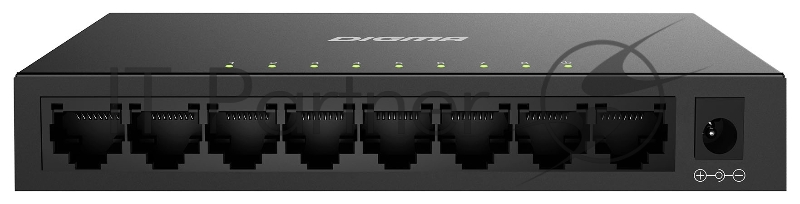 Коммутатор Digma DSW-208GE 8G неуправляемый