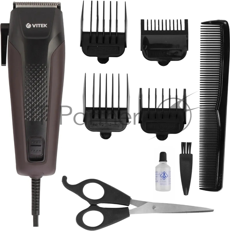Машинка для стрижки Vitek VT-2581 (MC) коричневый/черный