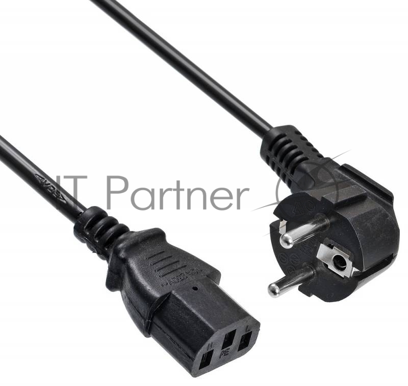 Кабель Buro BU-PCAB-3M-16A IEC C13 Евровилка 3м