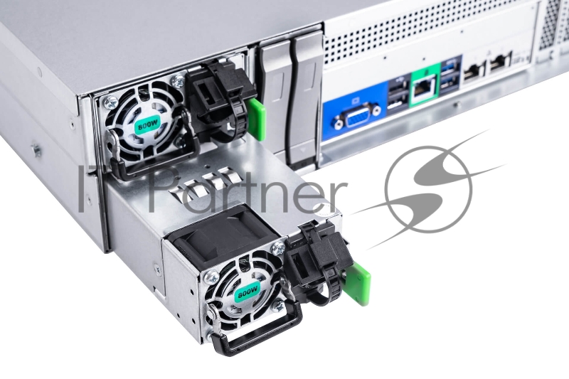 Компьютерный корпус IW-RS208-07 Oculink BP 800W*2/PDB/FAN 8038mm*4/OCUlink*4 BP/rear 2.5 HDD module(12G/28RAIL/power cord*2