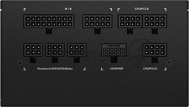 Блок питания Gigabyte ATX 850W GP-UD850GM PG5 Gen.5 80+ gold 24+2x(4+4) pin APFC 120mm fan 8xSATA Cab Manag RTL