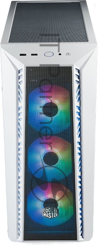 Корпус Cooler Master MasterBox 520 Mesh белый без БП ATX 3x120mm 1xUSB3.0 audio bott PSU