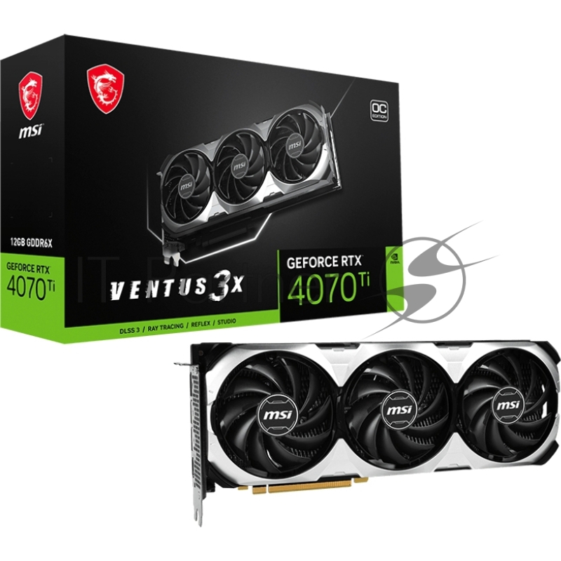 Видеокарта GeForce RTX 4070 Ti VENTUS 3X 12G OC