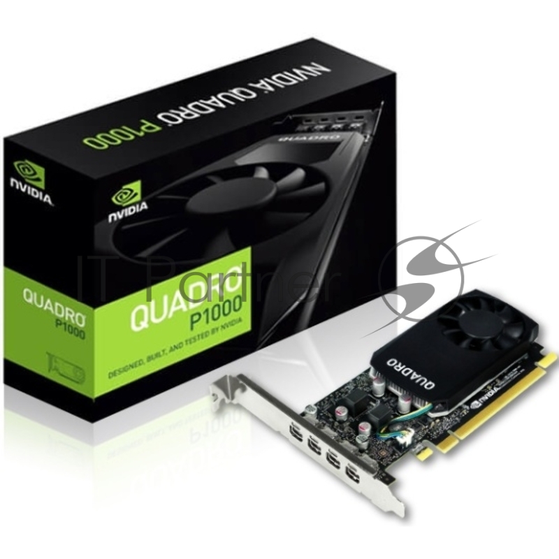 Видеокарта NVIDIA Nvidia Quadro P1000 4GB GDDR5 128-bit 4x mDP 1.4