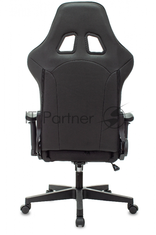 Кресло игровое Zombie Thunder 1 черный/карбон текстиль/эко.кожа с подголов. крестов. пластик