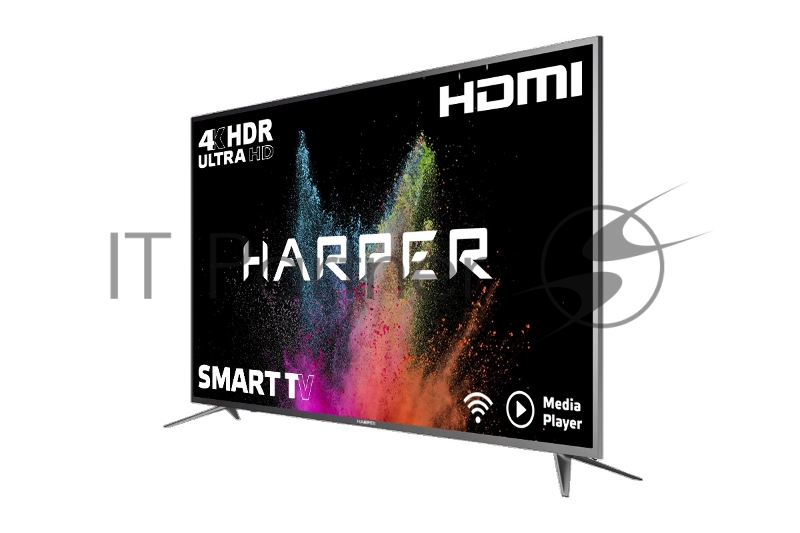 Телевизор LED 55 Harper 55U750TS черный